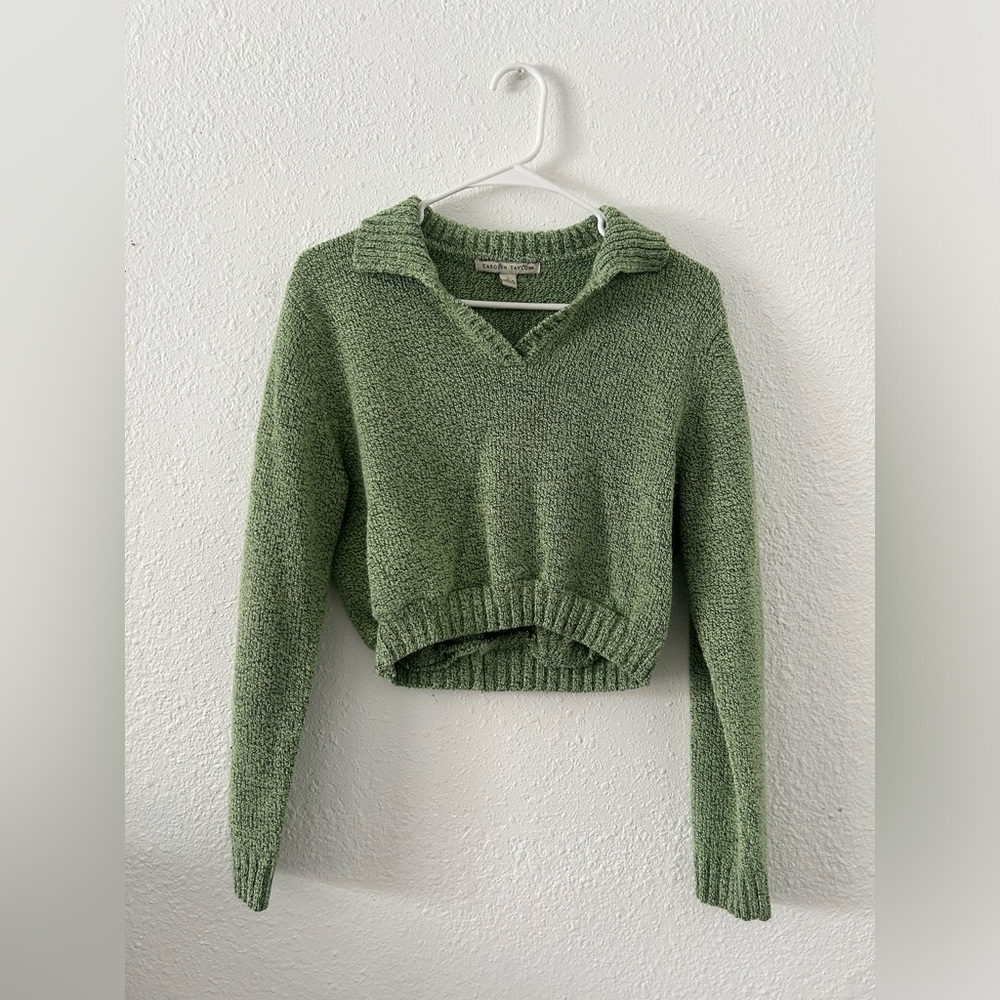 Cropped sweater